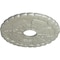 Ekena Millwork Kendall Train Station Medallion (Canopies up to 3 7/8"), 18 1/2"OD x 3 7/8"ID x 1"P, Flash Copper CM18KDFCS - alternate 3